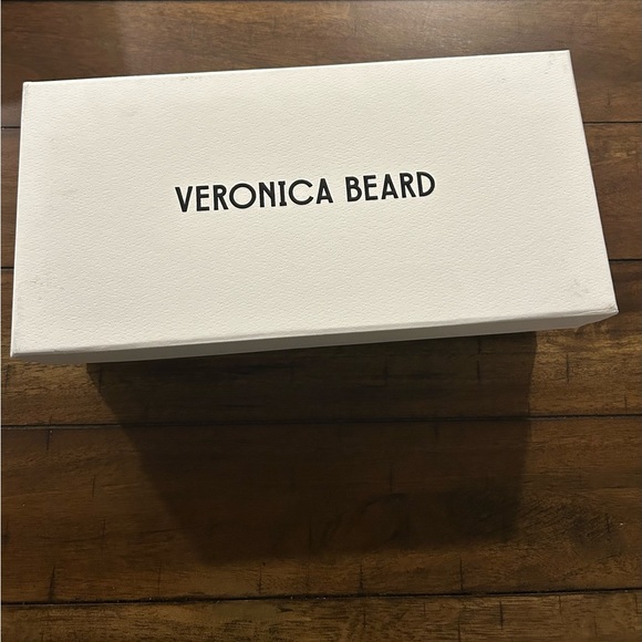 Veronica Beard Half d’Orsay Slingback Pumps Mountain Blue Black 375.00 Size 7.5 - Picture 10 of 10